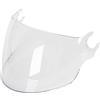 CasaNexa LS2 OF562 Pellicola Visiera Casco Sostituzione Parabrezza Anti-Appannamento Anti-Graffio Cromo Argento Accessori Moto - Trasparente