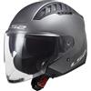 LS2, Casco Moto Jet COPTER II SOLID Matt Titanium, L