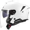 LS2, Casco Moto Jet VERSO II SOLID White, M
