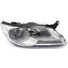 WSUMKH Faro Faro Anteriore, Paraurti Anteriore, Gruppo Ottico Anteriore, Gruppo Ottico Anteriore Per VW Per Tiguan 2009 2010 2011 2012 Fari Anteriori Auto(Lato destro)