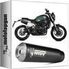 MOTOTOPGUN mivv scarico omologato cat-oem x-m1 inox nero compatibile con benelli leoncino 800 trail 2022 2023 2024 mototopgun