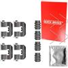 QUICK BRAKE 109-0058 Kit accessori pastiglia freno Posteriore