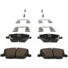 FERODO Kit pastiglie freni Anteriore con segnalatore acustico usura con accessori FDB4688 Compatibilità con FIAT 500X 334, JEEP Renegade SUV BU, B1, ALFA ROMEO Tonale 965