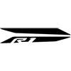 DVKOELGL Adesivi In vinile Per Carenatura Posteriore Della Motocicletta Per Yamaha YZF R1 2015-2024 2023 2022 2021 2020 2019 2018 Accessori