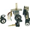 Generico Cif 7291-K3 Kit Blocchetto Avviamento + Serratura Sella + Bauletto MALAGUTI F12-CROSSER