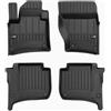 SMK Tappetini auto gomma per Porsche Cayenne II 2010-2017 Sperimentate un nuovo standard di viaggio con i tappeto gomma antiscivolo per auto - tappeto gommato multistagionali per tutte le condizioni s