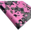 URFEDA Pellicola di protezione per auto rosa mimetica militare pellicola colorata per auto, pellicola di copertura per auto, camuffamento, vinile, autoadesiva, per auto, computer, moto, 152 x 50 cm