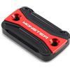 CCYYMOWOK MOWOK Copertura Serbatoio Fluido Freno Anteriore Moto Accessori per Ducati Monster 600 620 M600 M620 2001 2002 2003 2004 Tappo Olio Frizione per Monster 695 696 796 821 (Rosso)