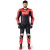 Alpinestars GP-R7 Tuta in pelle da moto in 1 pezzo, nero/rosso, 52