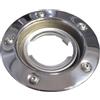 Tappi Stampati Flangia in Acciaio e Kit di montaggio per serbatoio benzina Moto Guzzi California Bellagio Nevada V7II (Acciaio)
