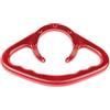 VTSGBLS Maniglia passeggero moto Per SUZUKI GSR 600 750 GSX-S 750 1000 F SV 650 A GW250 DL650 XT DL 1000 Moto Serbatoio Carburante Bracciolo Maniglia Passeggero Impugnatura Posteriore(Rosso)
