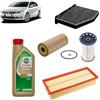 OP Kit tagliando 4 filtri + 5L olio Edge 5W-30 LL per Volkswagen Passat B7 1.6 TDI,CAY/CAYE/CAYD