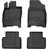 IMJ-Global Tappetini Auto Gomma ProLine 3D su Misura Compatibili con Honda Civic X 2015-2021, Set Completo di Tappeti Auto TPE per Migliorare Look e Sportività, Tappetino Premium in TPE Durevole
