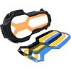 MOMOHCHGBT Protezioni Copri Lenti Fari Per BMW R1250GS R 1250 GS R 1250GS Per Adventure 2018-2024 Protezione Faro Per Moto Copertura Di Protezione Per Fari Anteriori Moto Copri Faro(Transparent Glass X)