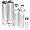 HDBUBALUS Moto Cnc Manopole Manubrio Pedane Shift Peg Fit per Harley Sportster Xl1200 883 48 Softail Dyna Touring Silver