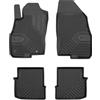 SMK Tappetini auto gomma per Fiat Punto EVO 2009-2012 Sperimentate un nuovo standard di viaggio con i tappeto gomma antiscivolo per auto - tappeto gommato multistagionali per tutte le condizioni strad