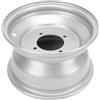 Ausla ATV Ruota, Lega di Alluminio 8 Pollici 4 Bulloni Cerchione per Rimorchio Quad Bike Go Kart Cart (Larghezza Anteriore 140 mm / 5,5 Pollici)