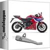 MOTOTOPGUN scarico omologato arrow pro-race in nichrom compatibile con honda cbr 500 r 2024 mototopgun 71980pri