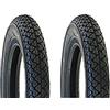 MG Kit Coppia Gomme Pneumatici Vee Rubber 3.50 x 10 Piaggio Vespa, Ape, Px, Cosa, T5