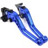 TNTGEBFVBG Leva del Freno Regolabile Per T MAX 530 DX TMAX 530 SX 2012-2019 T MAX 500 TMAX 500 2008-2011 TMAX 560 2020-2021 Leve Freno E Frizione Corte(Blue)
