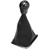 Aramox Pomello del Cambio, Aramox Car 5 Speed Manopola del Cambio Manuale Cambio Manuale Leva del Cambio Fault Boot Cocer Fit for Focus MK2 2004-2008