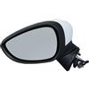RAGPUKMUAN Gruppo specchietto retrovisore esterno Per Ford Per Fiesta Per MK7 2013-2017 Specchietto Retrovisore Laterale Riscaldato Bianco A 10 Fori Con Jack E 6 Fili MANUALERETROVISORE(1pc left)