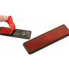 Global Parts V parts Riflettore rettangolare con adesivo 91x25 omologato