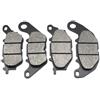 VSESTCDPB Pastiglie Freno Anteriori Posteriori Per Y&amaha X-MAX 125 X-Max 250 2018-2022 X-Max 300 X-Max 125 X-Max 300 ABS Per Tech Max 2019-2022 Parti del motociclo(Anteriore e posteriore)