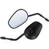 SLMOTO Specchietti Sportster neri opachi, stelo lungo per Road King Street Electra Glide Road Glide Dyna Softail Retrovisore 1982-2018 2019 2020 2021 XL1200L XL883 XL Sportster