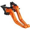 ATPONCX Leva freno frizione moto Leva freno frizione corta/adatta for KTM 790 890 Adventure RS 790 890 ADV R 2019-2023 maniglie regolabili for moto(ORANGE)