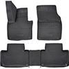 J&J AUTOMOTIVE | NORM 3D Tappeti Tappetini Auto In TPE Gomma Su Misura Per XC90 II dal 2014, Kit di 4 Pezzi, Inodore, Nero, Antiscivolo