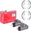 Somer Car KIT81 Kit 4 ganasce+ 2 cilindretti freni posteriori compatibile con Panda-Uno