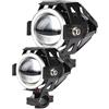 KUNYOS A LED Per Moto Faro Per Benelli TRK502 X TRK 502X 2021 TRK 502 Faro anteriore per moto Fendinebbia anteriore U5 LED Lente Faretti Proiettore Luce Moto 12V(2 U7)