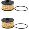 Viviance Filtro olio compatibile con Dacia Dokker Logan Duster compatibile con Nissan Qashqai Juke compatibile con Renault Captur Megane compatibile con Smart - 2PCS