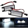 VIGORFLYRUN PARTS LTD 2 luci a LED per targa auto, per V-olvo S80 V70 XC70 2001-2007 S60 2001-2006 XC90 2003, 18 LED Canbus 12 V senza errori, luce posteriore bianca