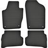 Hobbycar Tappetini in gomma compatibili con VW Polo V/Skoda Fabia II/Ibiza IV Tappeti per auto Hobbycar