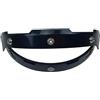 WUURAA Moto Nero UV Adattatore Flip Up Base Attacco per 3-Snaps Bubble Shield Viso Casco Accessori Base Casco