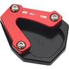 JSTVCUI PER QJ SRT500 SRT700 Piastra Di Estensione Allargata Cavalletto Laterale Per Motocicletta Estensione Allargata Pedale