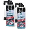 Petronas Durance Kit 2X Gomma Spray per Forature Pneumatici Moto - Inflate And Repair - 2 Confezioni da 200 ml