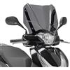 MOTOTOPGUN givi d1128s cupolino fume compatibile con honda sh 125-150 i abs 2012 2013 2014 2015 2016 mototopgun