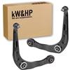 kW&HP KIT 2 BRACCI BRACCETTI TRAPEZI OSCILLANTI ANTERIORI COMPATIBILI CON PEUGEOT 206 206 SW 206+