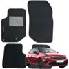 W-Parts SERIE 4 TAPPETI - TAPPETINI IN MOQUETTE NERI PER CORSA F DAL 2020> SOL BENZ+DIES