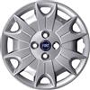 Qunclay SERIE 4 COPRICERCHI COPPE RUOTA 14 PANDA 4X4 DAL 2003 AL 2012 NON ORIGINALI 8915