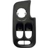 Generico Coperchio Pulsantiera Alzacristalli per Alfa Romeo 147 GT, Nero, Ricambio Compatibile