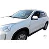 J&J AUTOMOTIVE Deflettori d'Aria per Citroen C4 Aircross 2012-2017, Set da 4 Pezzi, Nero Fumé Oscurato Heko