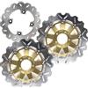 Konerstone Disco Dischi Freno Anteriore Posteriore Rotore per KAWASAKI Z1000 2003-2006 Disks Accessori per motori Z 1000 2004 2005 Oro Z750 Z750S Ninja ZX6R