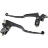 XEXJHQQ Per Suzuki GS125 HJ125 Leve Freno Frizione Anteriore Destra Cilindro Maestro Disco Posteriore Motociclette Gruppo Pompa Set Leve Freno Frizione(Left and Right)