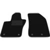 Somer Car Kit Tappetini Auto SOLO ANTERIORI 2pz compatibili con Jeep Renegade 2014-2025 - Distanza punti di fissaggio (Passeggero) 18 cm | Set 2 tappeti anteriori su misura in moquette