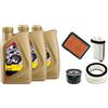 GSC RICAMBI SRL KIT TAGLIANDO FILTRO OLIO FILTRO ARIA ED OLIO COMPATIBILE PER YAMAHA TMAX T-MAX 530 DAL 2012 AL 2016