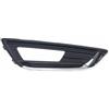OMKVNXN Paraurti Anteriore Fendinebbia Per Ford Per Focus MK3 2015 2016 2017 2018 Fendinebbia Paraurti Anteriore DRL Copertura Luce Diurna Telaio Griglia Cofano(D cover right)